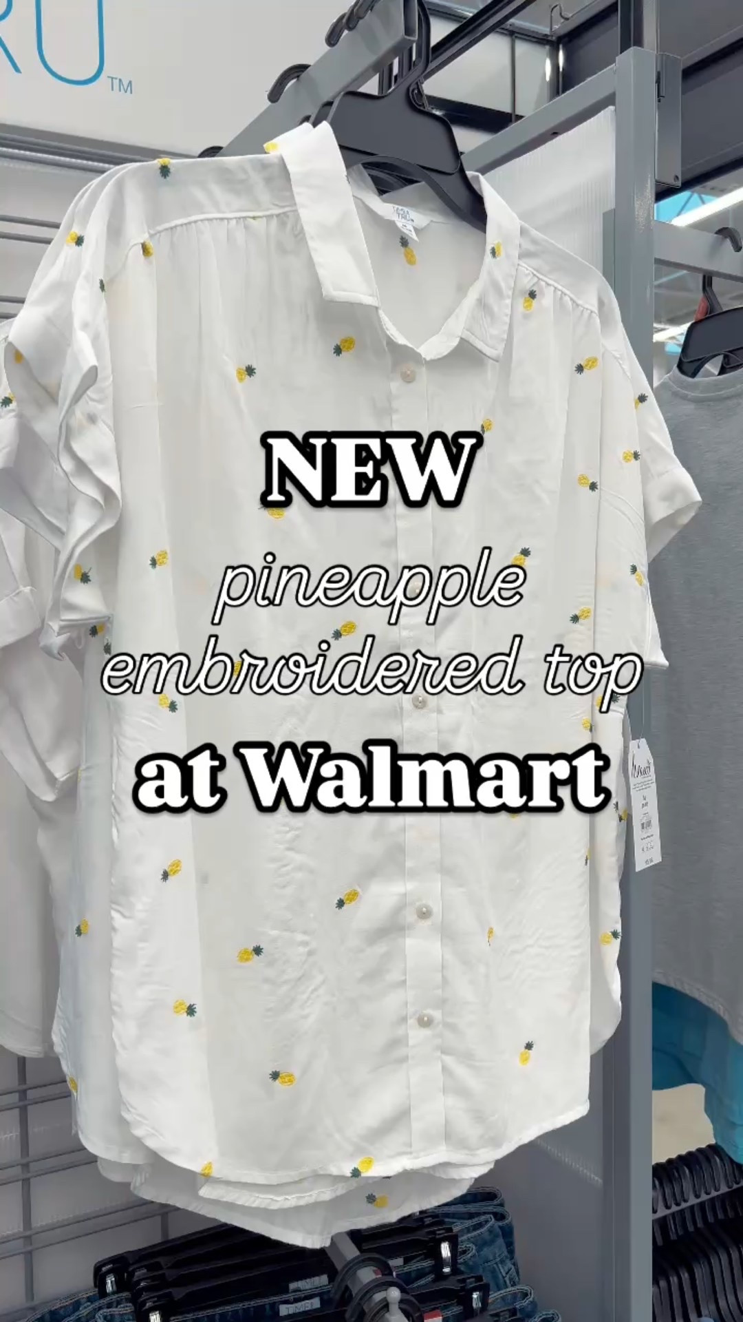 New  top at Walmart for summer! 🍍

Under $16 ✨



#LTKWatchNow #LTKFindsUnder50 #LTKMidsize