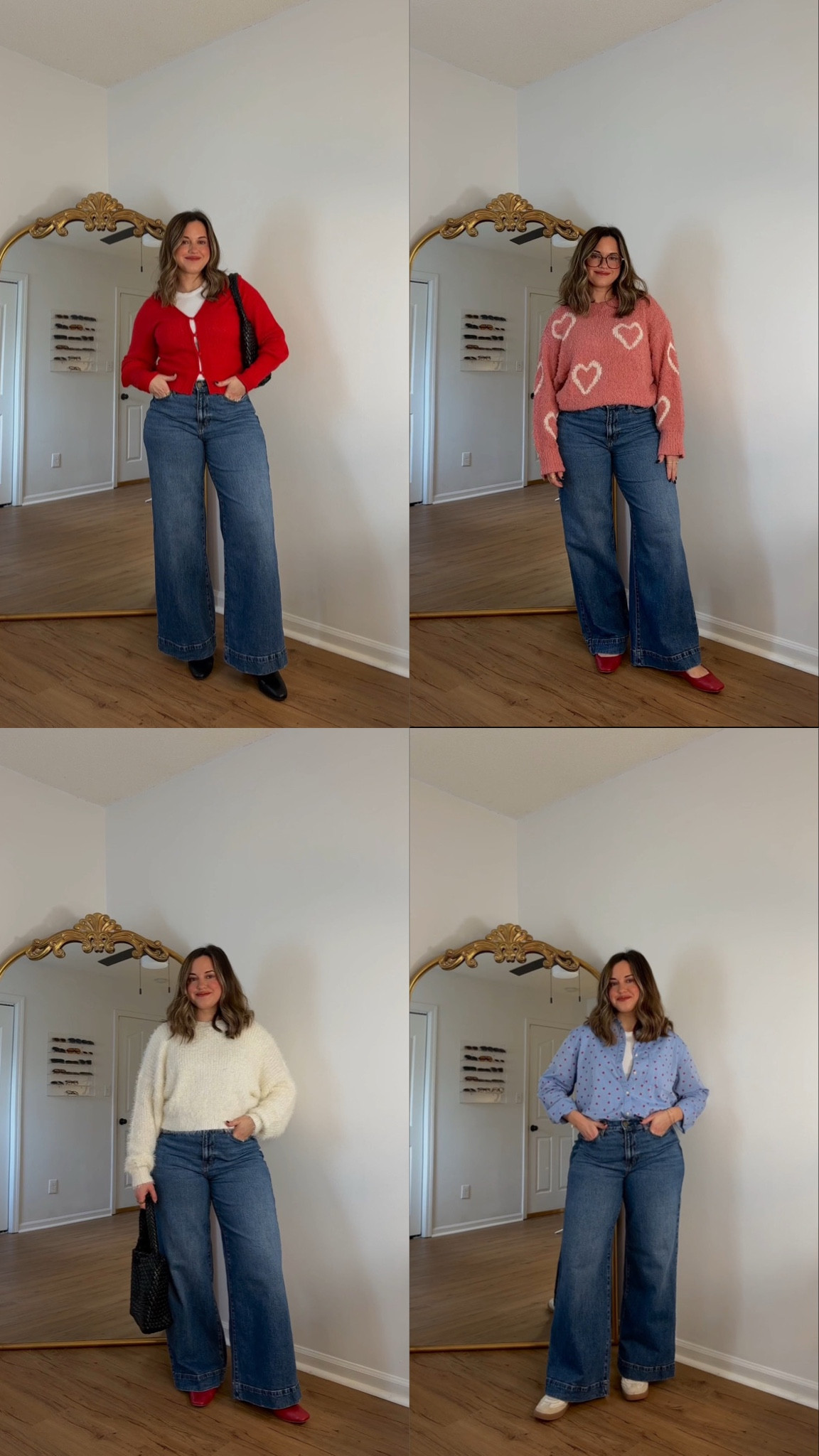 CODE: 25KACEY for 25% off at JCPenney!! 

Casual subtle Valentine’s Day outfits! 

Same Jean, 4 outfits. Sized up 1 size in jeans. 

Tops are true to size. 

#LTKFindsUnder50 #LTKStyleTip #LTKSaleAlert