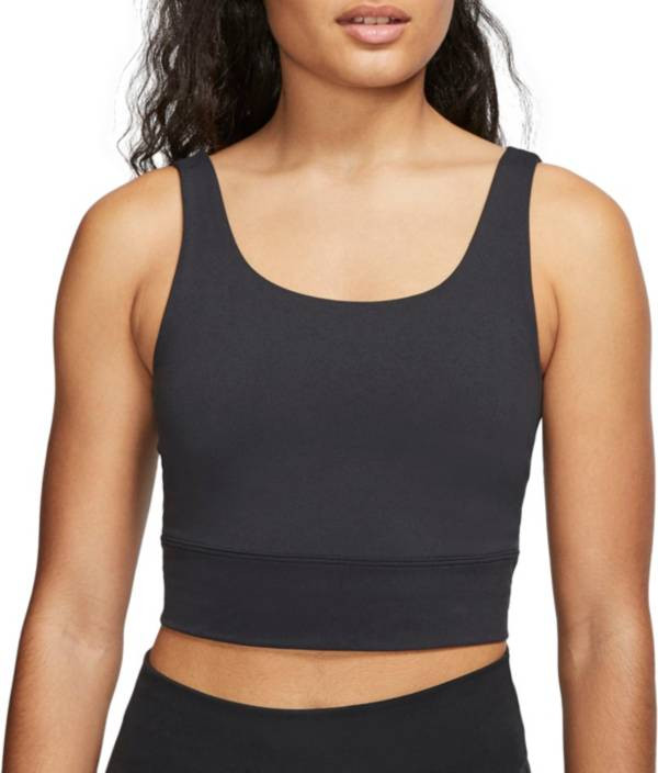 Nike Women's Luxe Cropped Novelty Tank Top | Dick's Sporting Goods | Dick's Sporting Goods