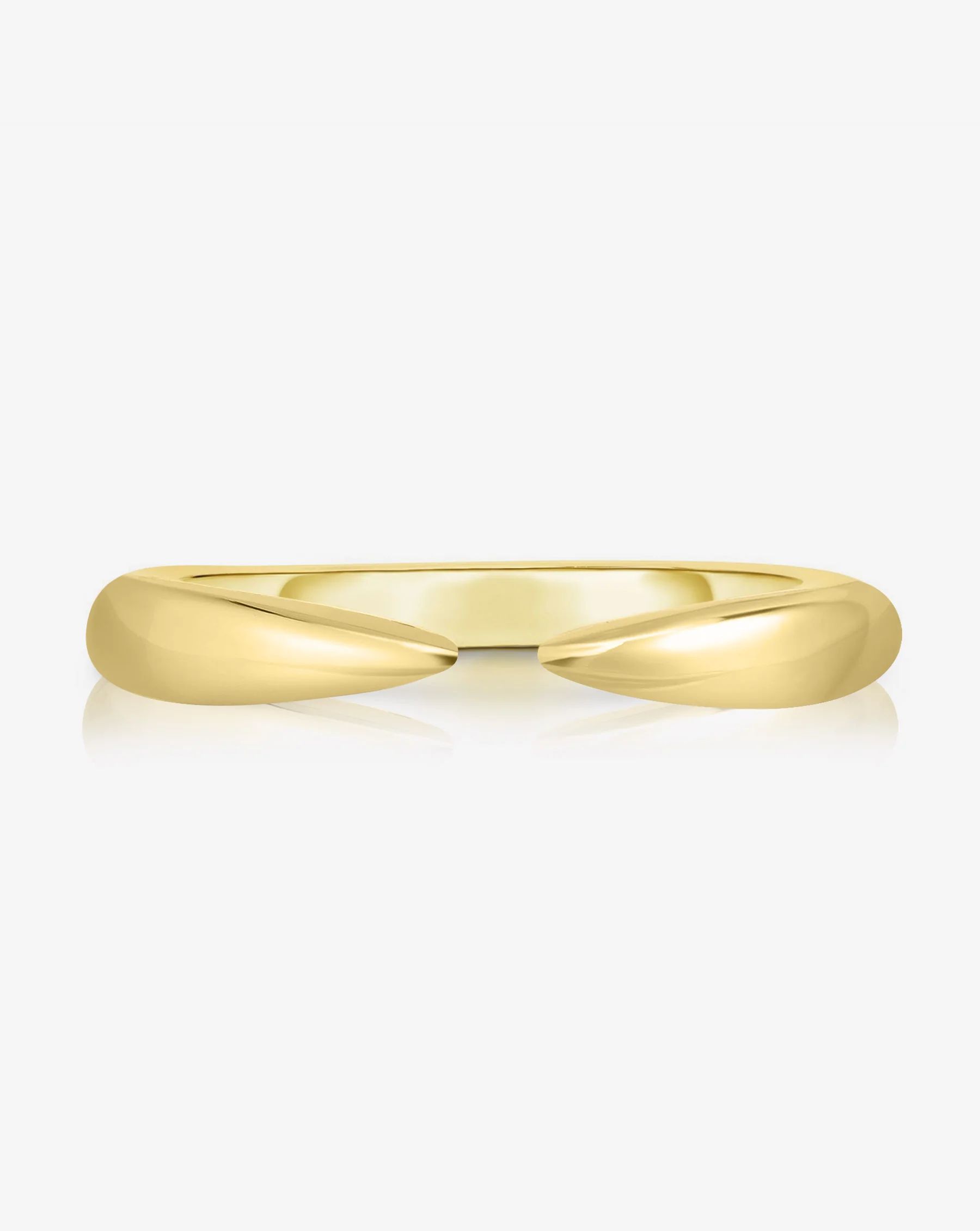 Gold Claw Stackable Ring | Ring Concierge