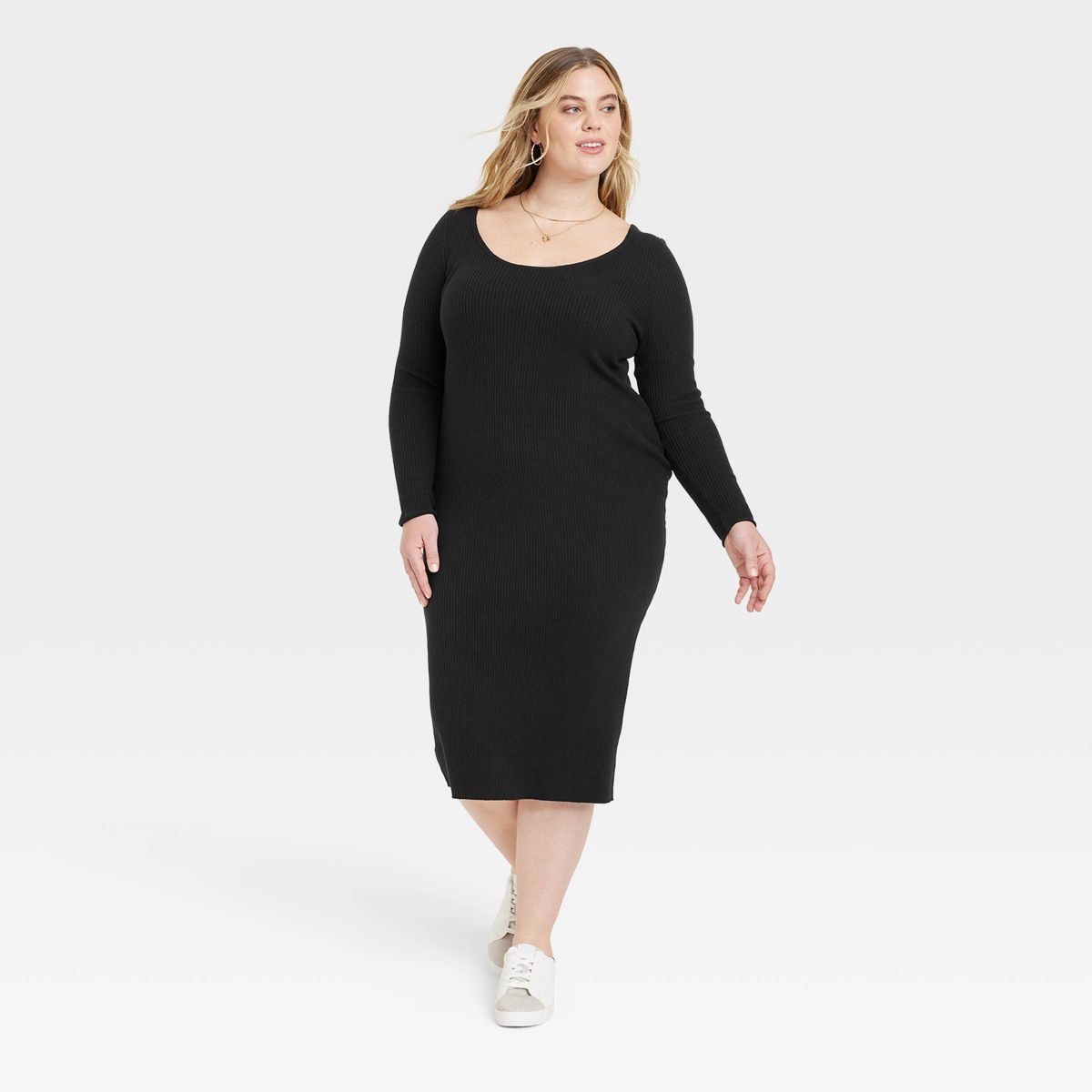 Women's Long Sleeve Midi Sweater Dress - Universal Thread™ | Target