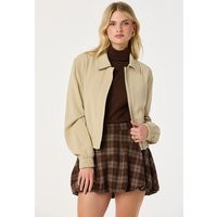 ASTR the Label | Reid Collared Bomber Jacket in Vintage cream | Size XL | ASTR The Label (US)