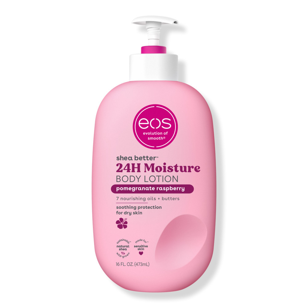 Eos Shea Better 24HR Moisture Body Lotion - Pomegranate Raspberry | Ulta