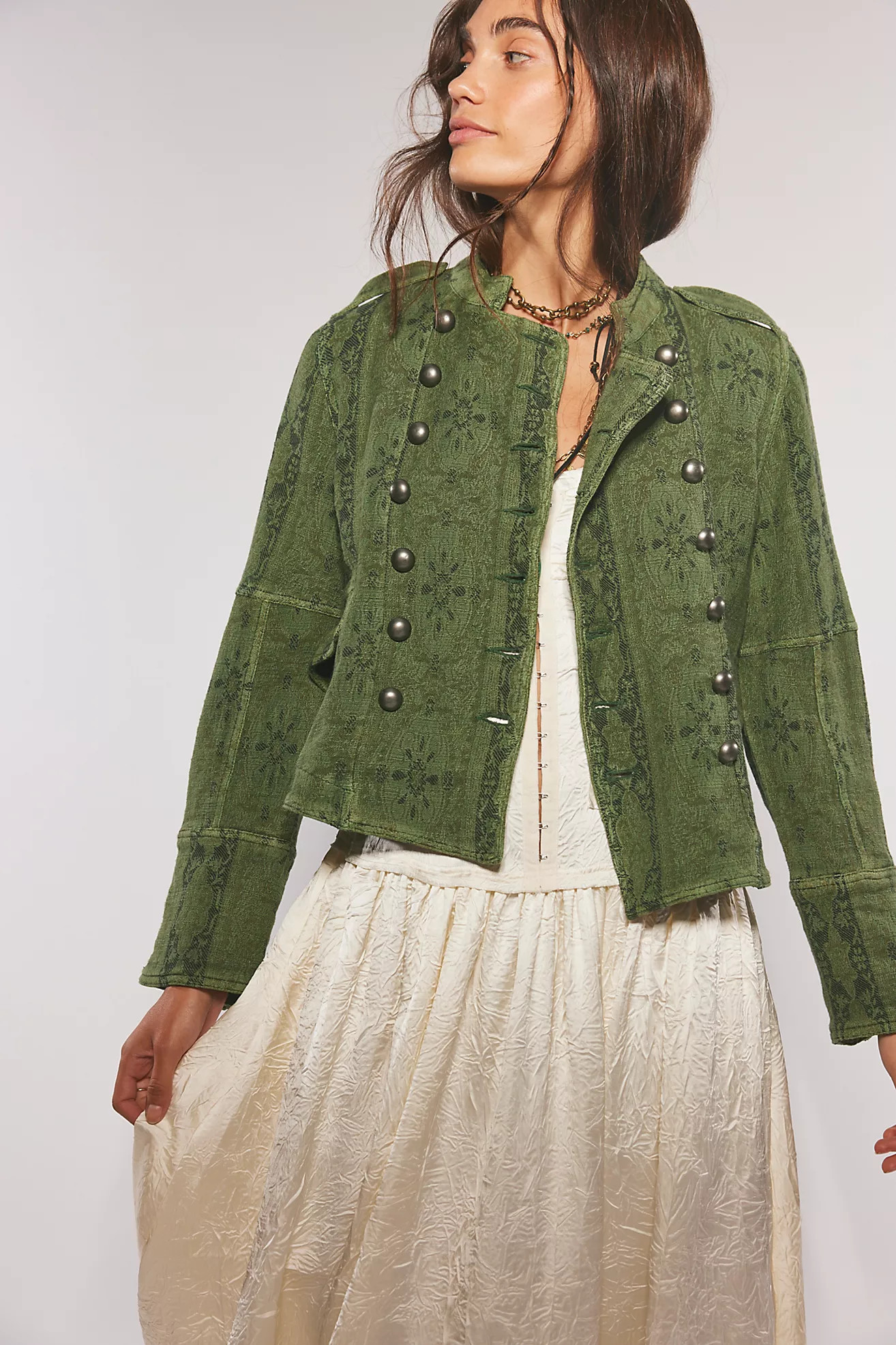 Lotty Jacquard Jacket | Free People (Global - UK&FR Excluded)