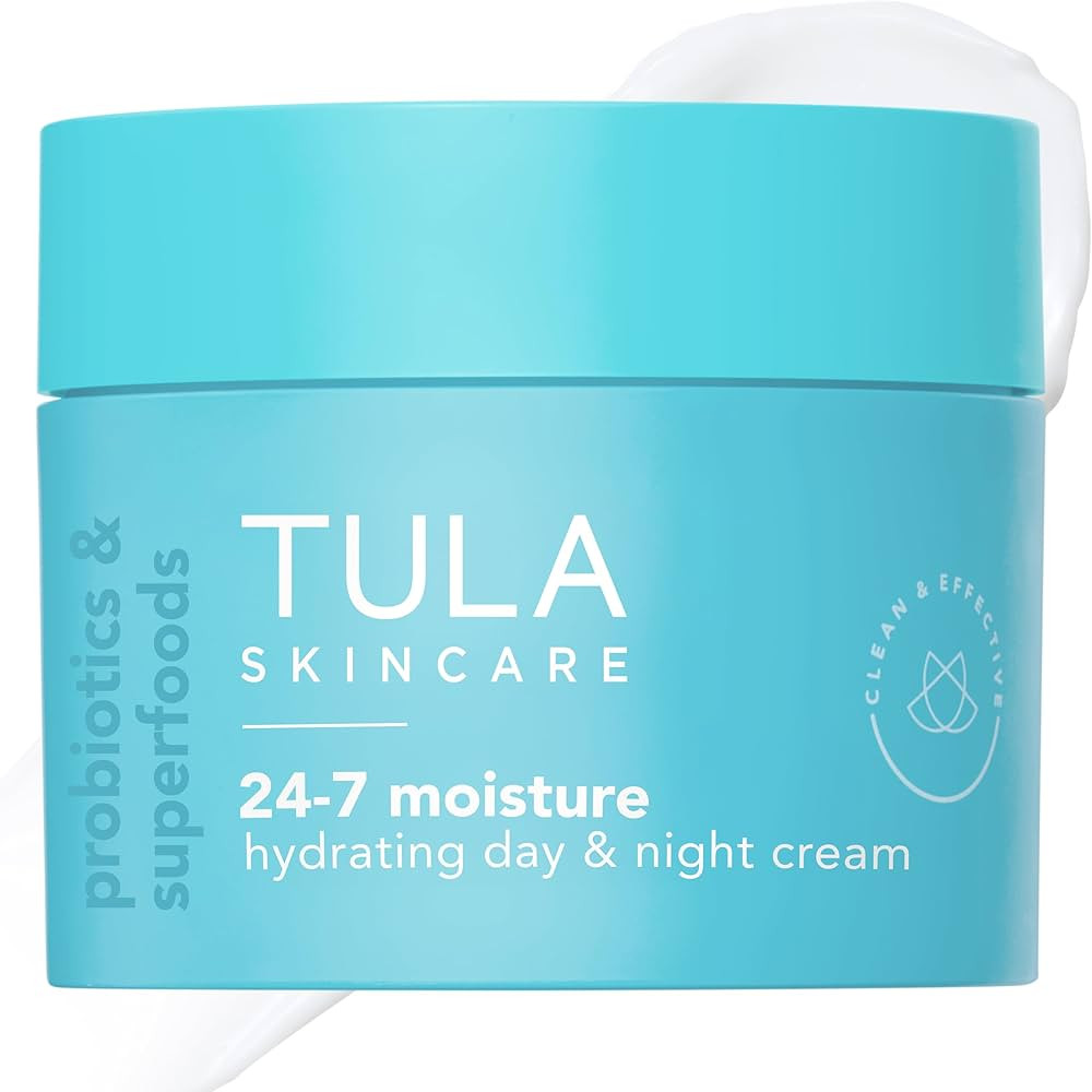 TULA Skin Care 24-7 Hydrating Day & Night Cream - Nourishing Moisturizer for Face, Maintain Skin ... | Amazon (US)