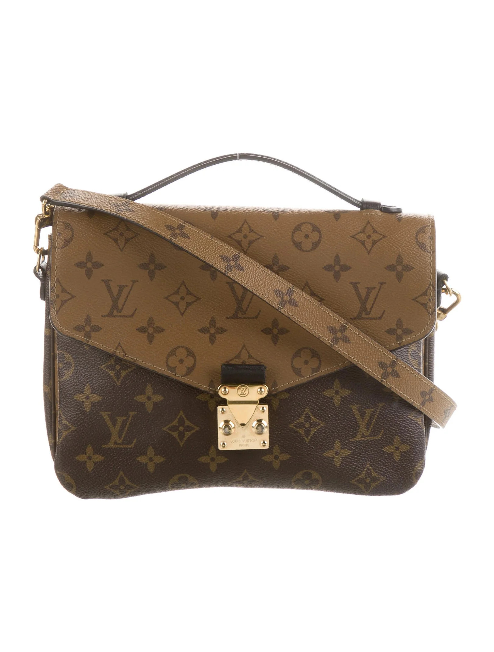 Monogram Reverse Pochette Metis w/ Strap | The RealReal