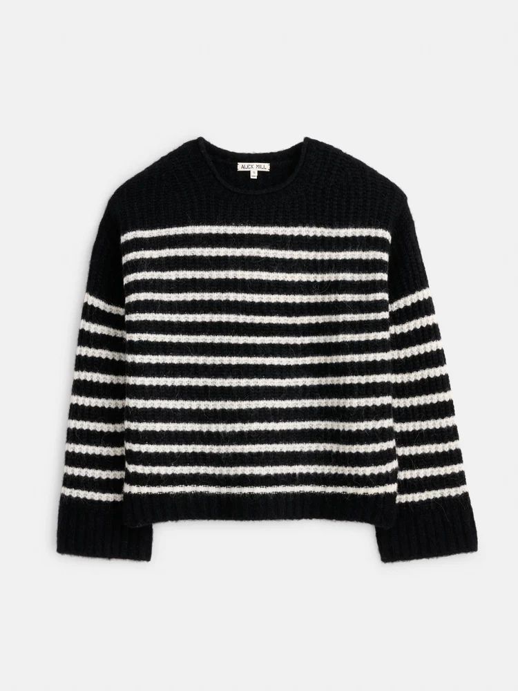 Normandie Alpaca Stripe Sweater | Alex Mill