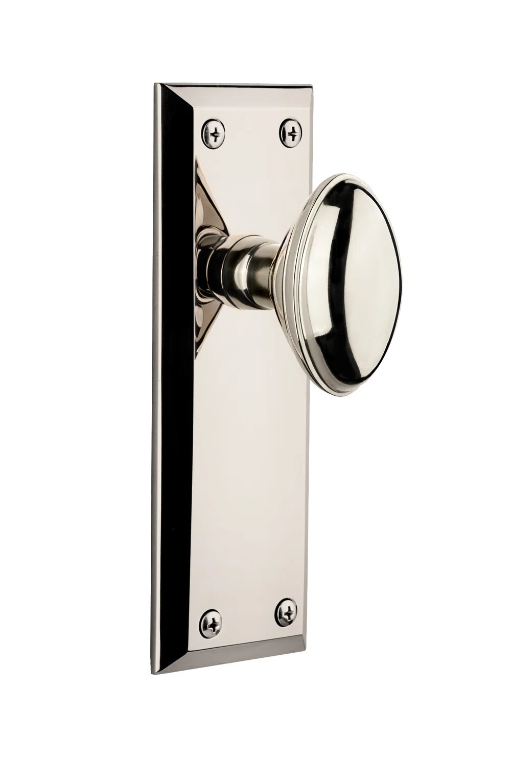 Grandeur Fifth Avenue Plate Privacy with Eden Prairie Door Knob | Perigold