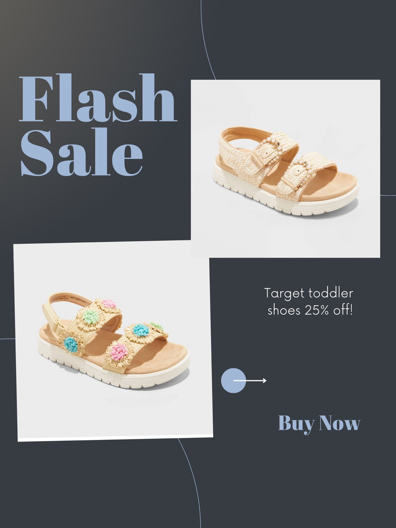 Target deal - 25% off kids, toddler and baby sandals! 

#LTKSpringSale #LTKSaleAlert #LTKKids