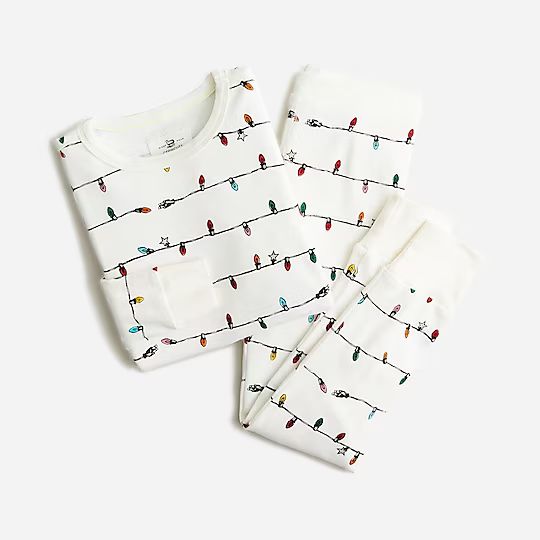 Kids' long-sleeve printed sleep set | J.Crew US