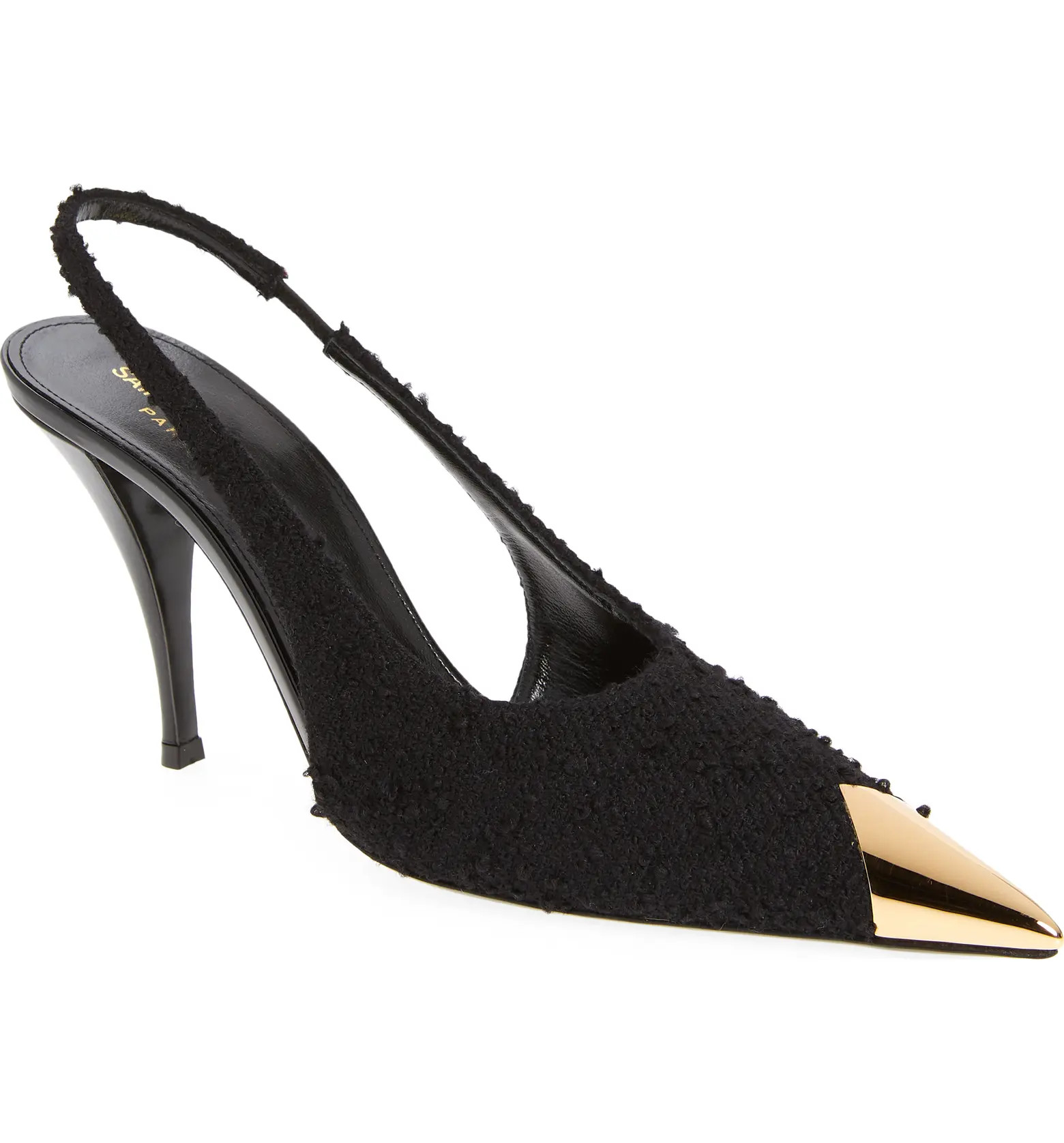 Saint Laurent Maike 90 Dream Bouclé Slingback Pump | Nordstrom | Nordstrom