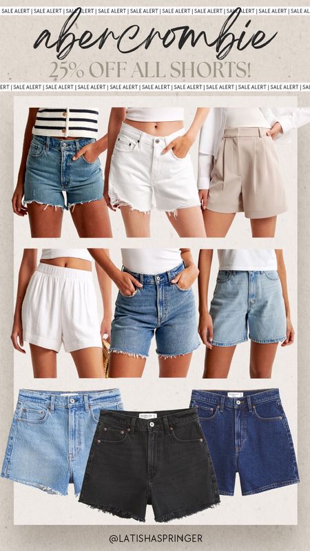 Abercrombie shorts all on sale this weekend!

#abercrombie

Denim shorts. Mom shorts. Linen shorts. Black denim shorts. Abercrombie shorts  

#LTKSaleAlert #LTKSeasonal #LTKStyleTip