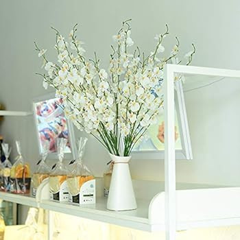 TYEERDEC Artificial Orchids Flowers, 10 Pcs Silk Fake Orchids Flowers in Bulk Orquideas Flowers A... | Amazon (US)