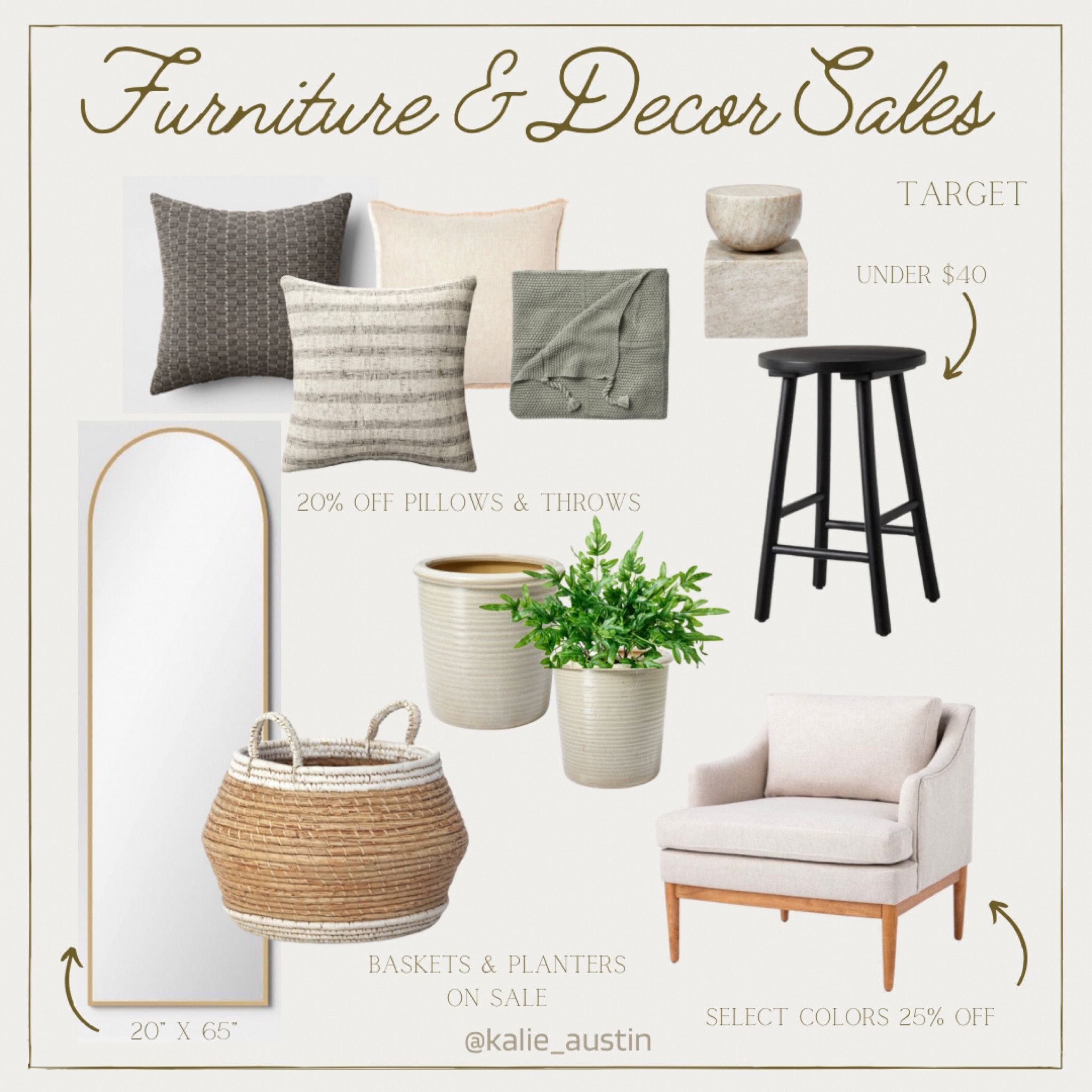 Target Furniture & Home Decor Sales through Monday! 

#mirror #decor #furniture #target #sale #planters #plants #baskets #storage #chairs #stools #loungechair #pillows #throws #homedecor #accessories #summer #summerstyling 

#LTKhome #LTKFind #LTKsalealert