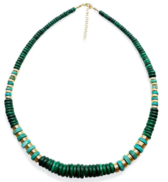 MALACHITE AND OPAL NECKLACE – SHAKTI | SHAKTI JEWELRY