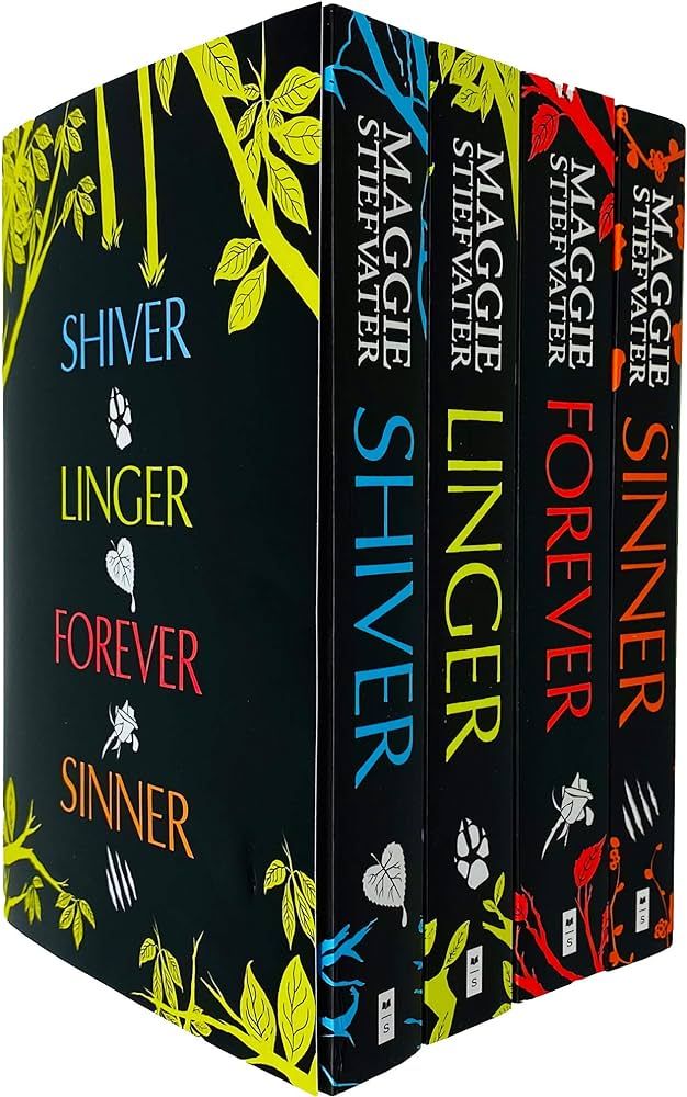 Wolves of Mercy Falls Series Books 1 - 4 Collection Set by Maggie Stiefvater (Shiver, Linger, For... | Amazon (US)