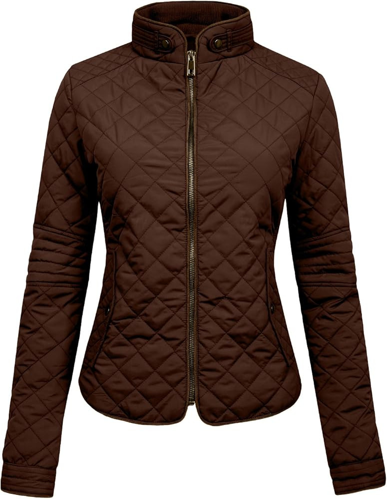 NE PEOPLE Womens Lightweight Quilted Zip Jacket (S-3XL) | Amazon (US)