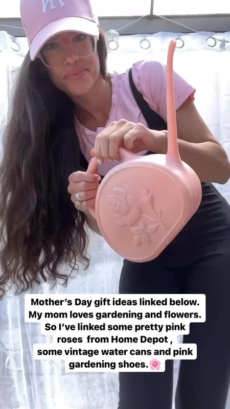 Mother’s Day gift ideas linked below . 
My mom loves gardening and flowers. 
So I’ve linked some pretty pink  roses  from Home Depot ,some vintage water cans and pink gardening shoes.

#LTKhome #LTKfindsunder50 #LTKGiftGuide