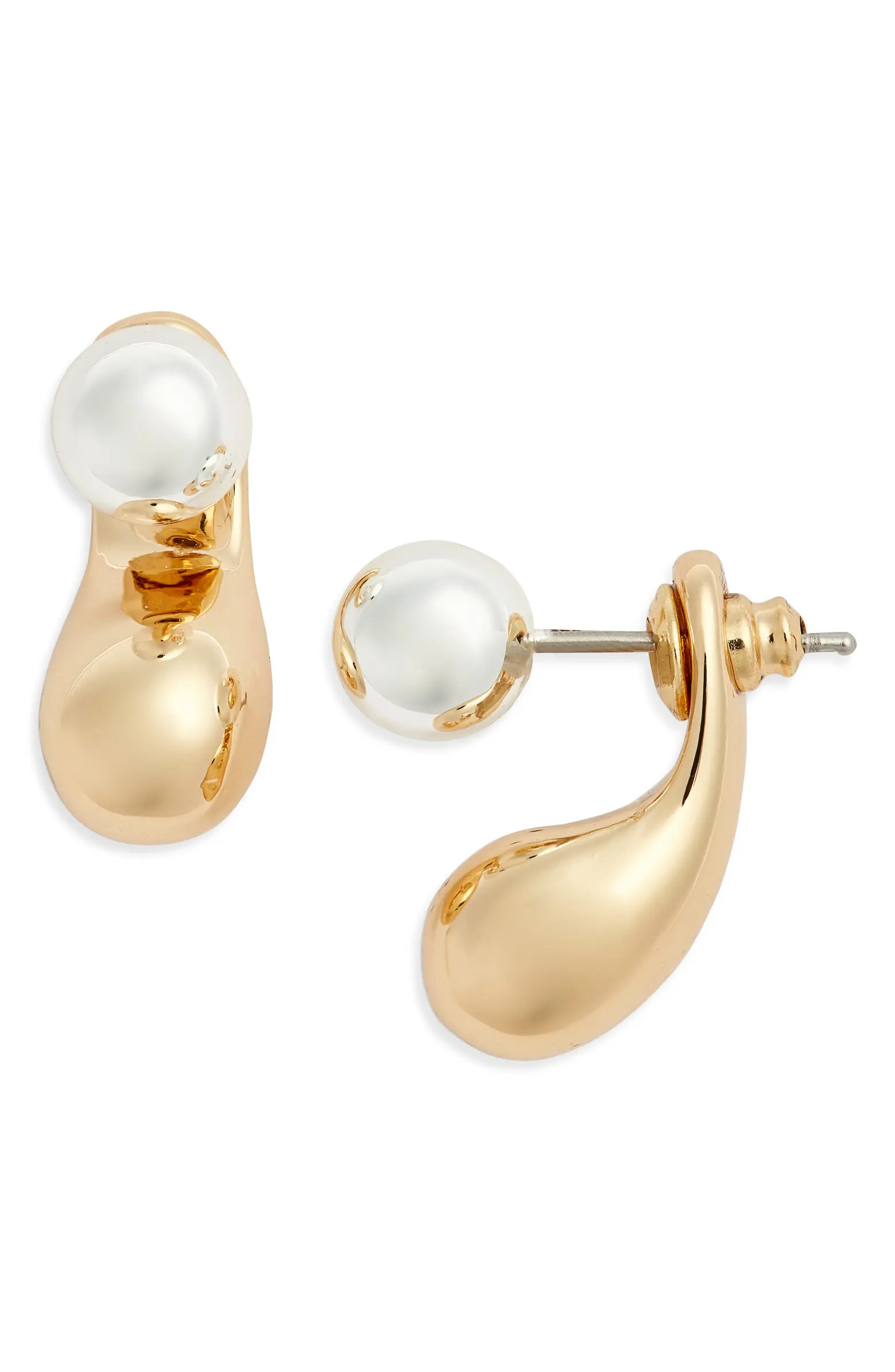 Orb Teardrop Jacket Earrings | Nordstrom