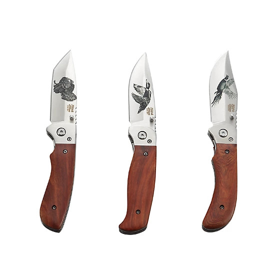 New!Field & Stream  Natural Wood Folding Knives, 3-Pack | Tractor Supply