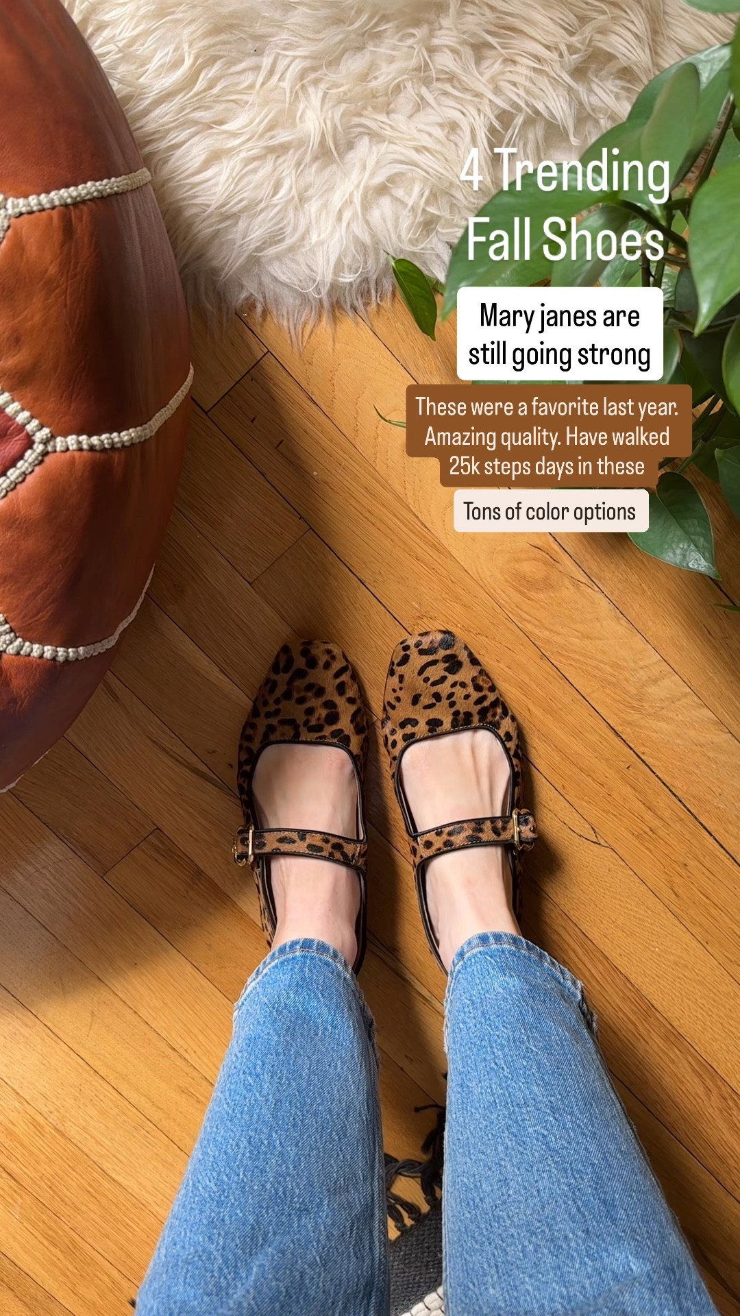 My favorite suede leopard mary janes are back!! Size up 1/2 for a little extra room. I’ve walked 25k steps in these. Tons of color options

#LTKShoeCrush #LTKStyleTip