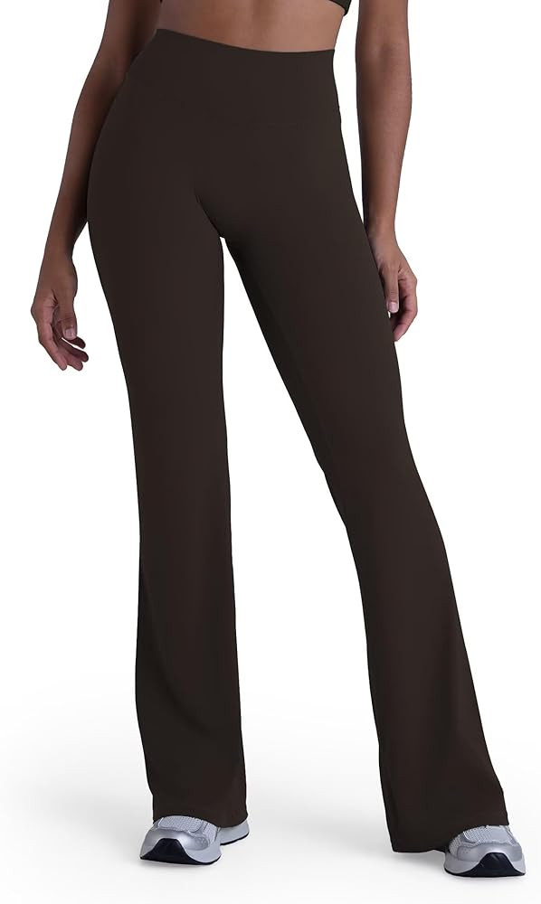 Sunzel Women's Butt Lifting Flare Leggings High Waisted No Front Seam Tummy Control Workout Gym Y... | Amazon (US)