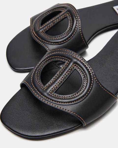 KYLAH BLACK LEATHER | Steve Madden (US)