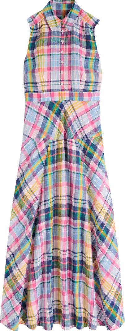 Boden Erma Madras Linen Maxi Dress | Nordstrom | Nordstrom