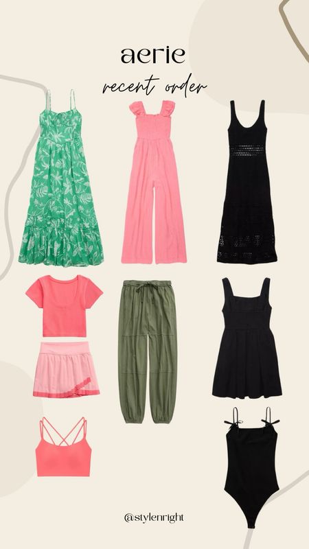 Summer is almost here, so I had to place another Aerie order!!🫶🏼✨

Aerie. Summer fashion. Midsize fashion. Summer drsss. Jumpsuit. Tennis skirt. Workout wear. Bodysuit. Maxi dress.

#LTKMidsize #LTKSeasonal #LTKStyleTip