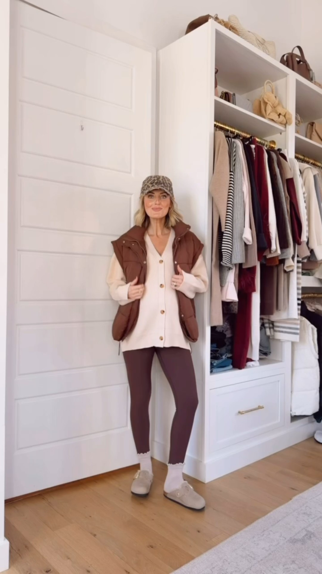 Here’s some winter outfit inspo 💕 this puffer vest comes in several colors & it’s an Amazon find! Wearing XS in the puffer vest, S in the cardigan & M in the leggings.

Loverly Grey, Amazon find, Amazon fashion, brown puffer vest, cream cardigan, brown leggings, winter fashion, winter outfit ideas 

#LTKSeasonal #LTKBump #LTKootd
