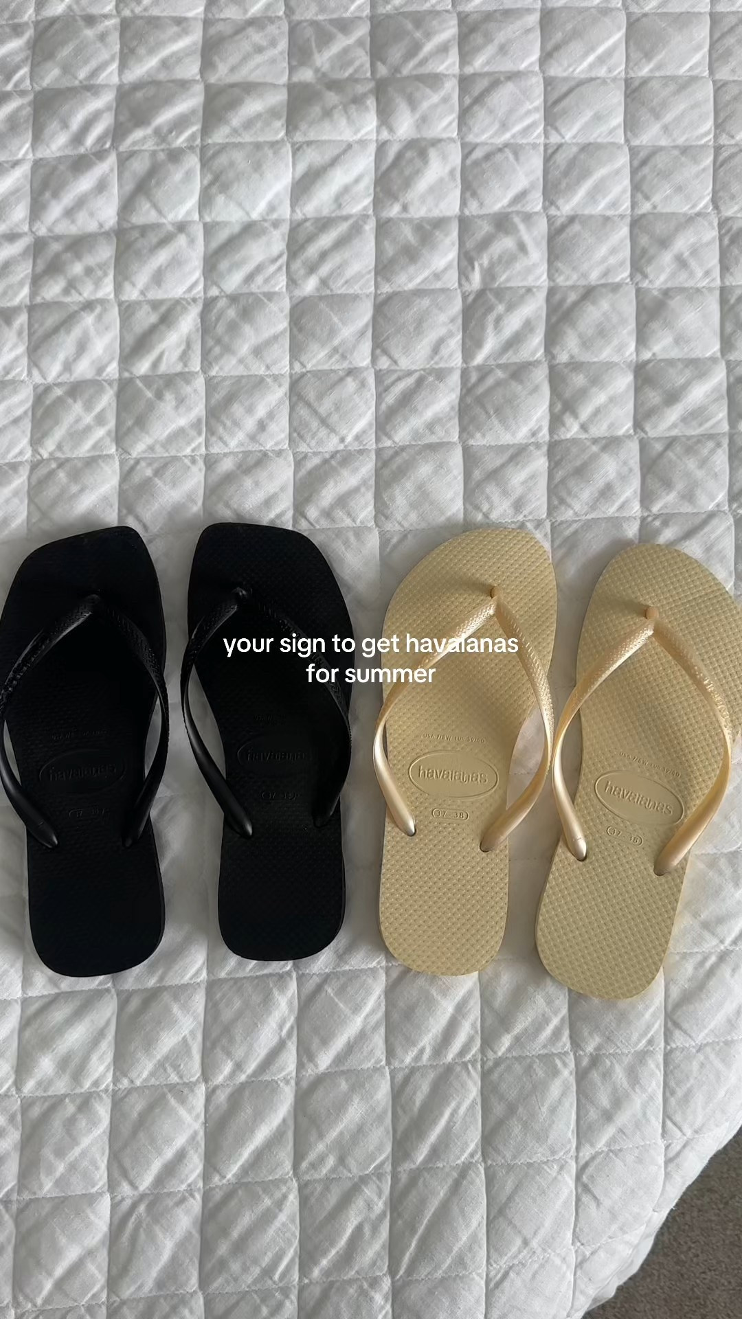 The cutest flip flops!!! #havaianas #flipslops #summer 

#LTKSeasonal #LTKShoeCrush