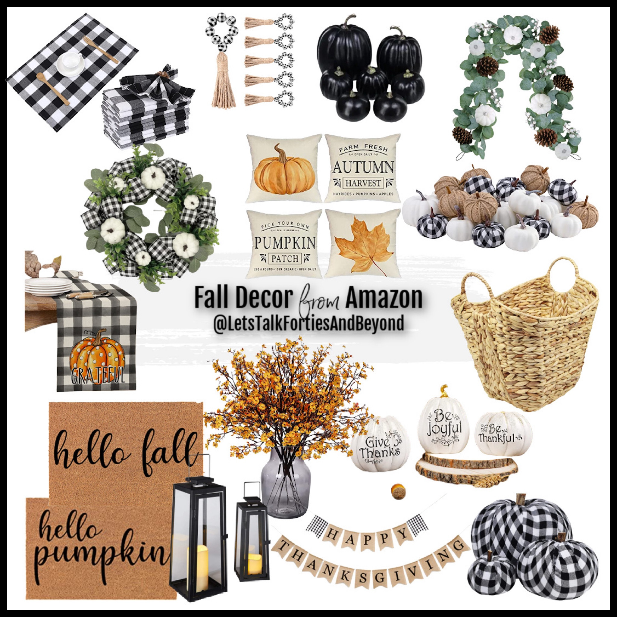 Who is still loving the farmhouse style vibes? I know I am!!! 🖤 🤍 🧡 

𝕃𝕚𝕟𝕜𝕤 𝕥𝕠 𝕊𝕙𝕠𝕡:
☞︎ See something you like? To shop this look, just click on the link in my Bio ⬆️ You can also instantly shop all of my posts by following me on the @shop.LTK shopping app (@LetsTalkFortiesAndBeyond)

#LTKfarmhousedecor #LTKfarmhousefalldecor #LTKhomedecor #LTKfallhomedecor #LTKautumnhomedecor #LTKautumndecor #LTKamazonfinds #LTKamazonfalldecor #LTKamazonhomedecor


#LTKhome #LTKunder50 #LTKSeasonal