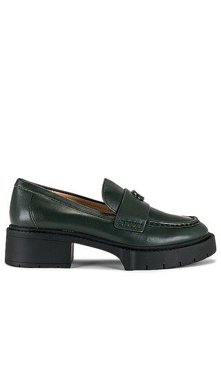 Leah Loafer in Amazon Green | Revolve Clothing (Global)
