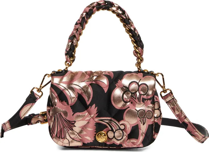 Etro Mini Bond Metallic Floral Quilted Crossbody Bag | Nordstrom | Nordstrom