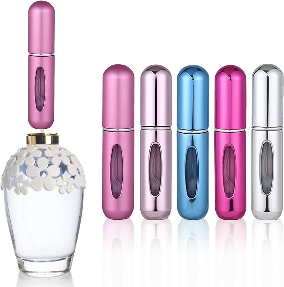 MDDRUIQI Perfume Travel Refillable-Travel Accessories-Perfume Atomizer Bottle Portable, Valentine... | Amazon (US)