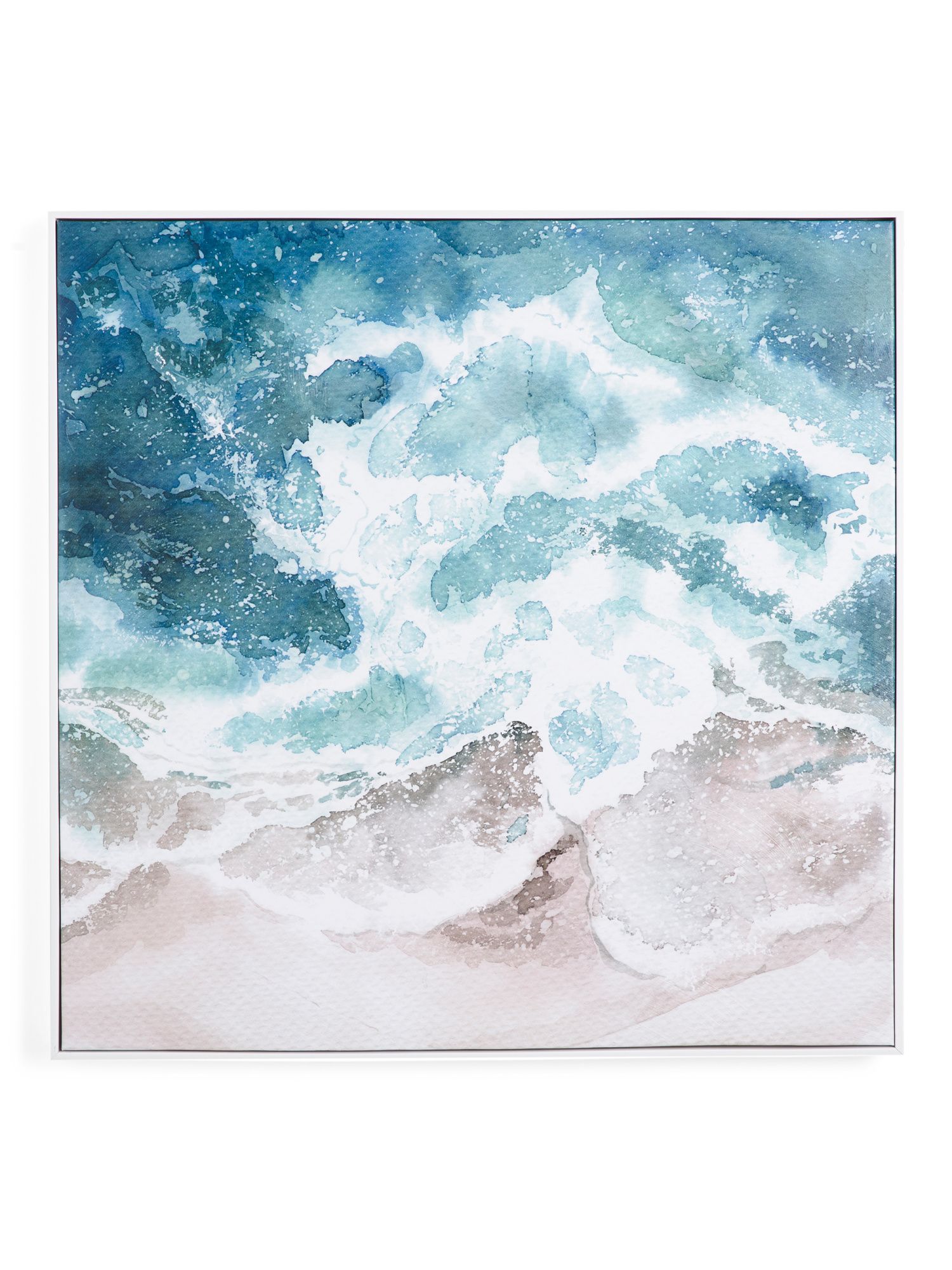 30x30 Seaside Waves Wall Art | TJ Maxx