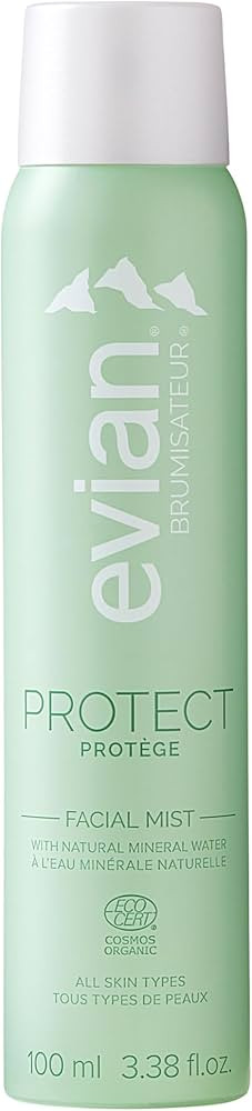 Evian Protect Facial Mist - Improve your Skin Barrier - Lock in Hydration - Reduce Dullness - Org... | Amazon (US)