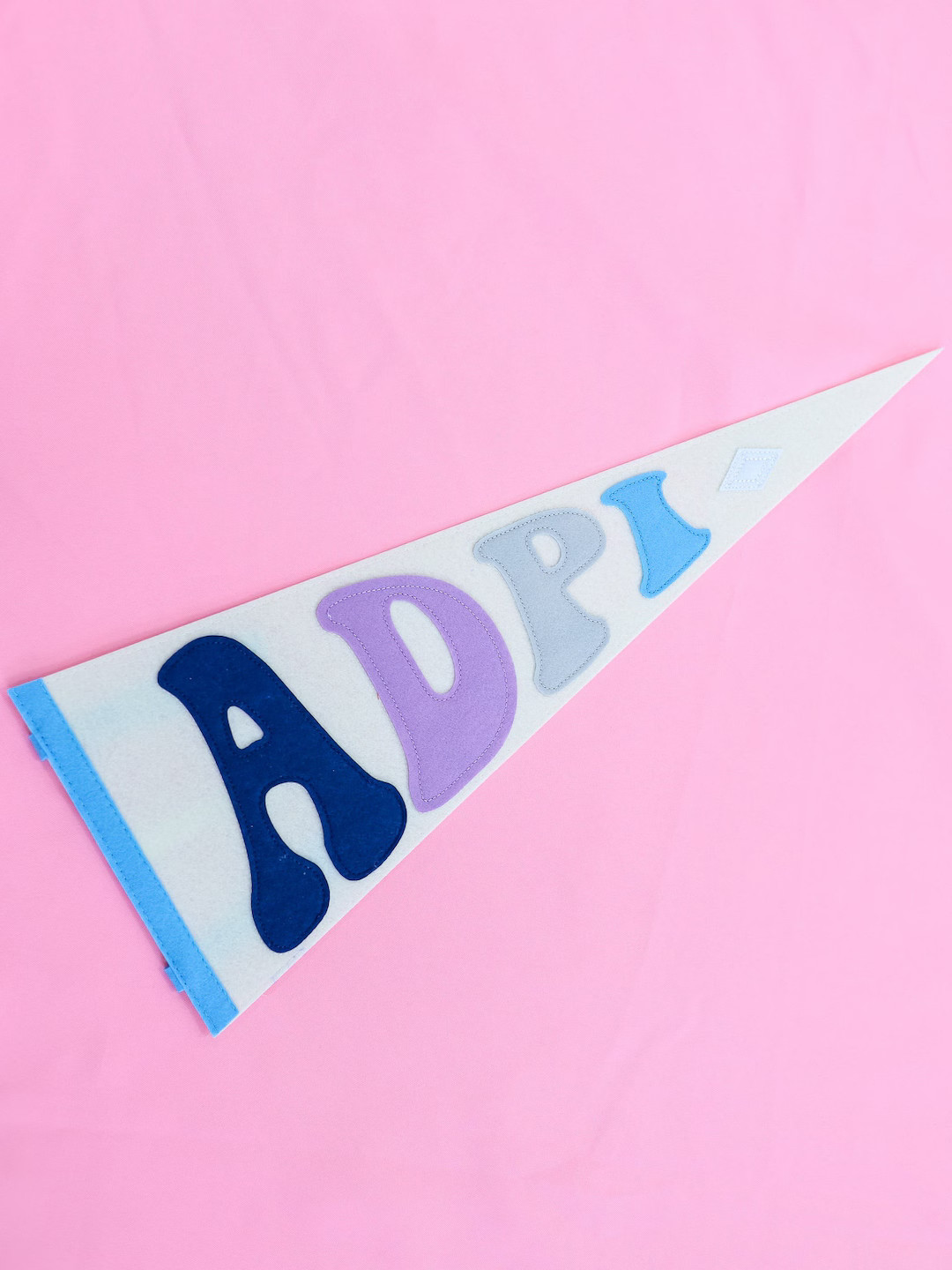 Alpha Delta Pi Sorority Rainbow Pennant Flag / Sorority Gift / - Etsy | Etsy (US)