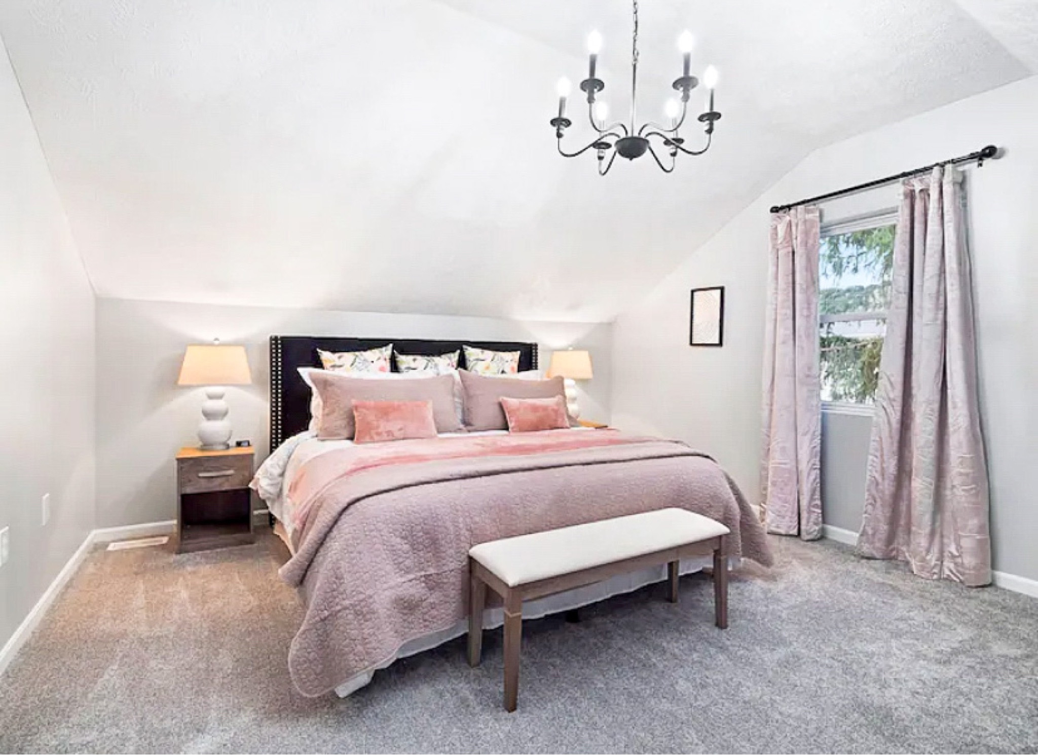 Modern Farmhouse rental home King guest bedroom decor 

#LTKhome #LTKtravel #LTKstyletip