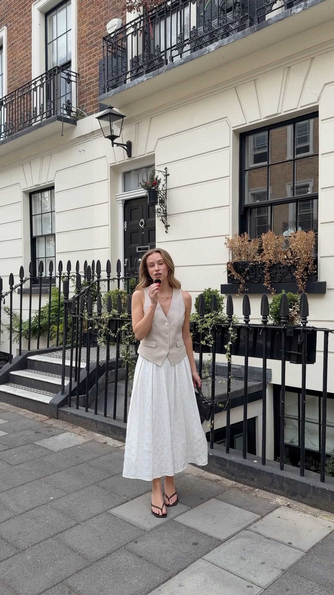 White maxi skirt, linen waistcoat, summer outfit

#LTKuk #LTKsummer #LTKstyletip