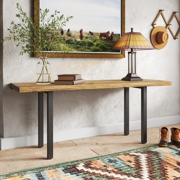 Eckard 70'' Solid Wood Console Table | Wayfair North America