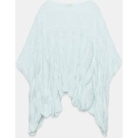 Zara - Textured Cape Top - Ice - Xs-S - Woman | Zara UK