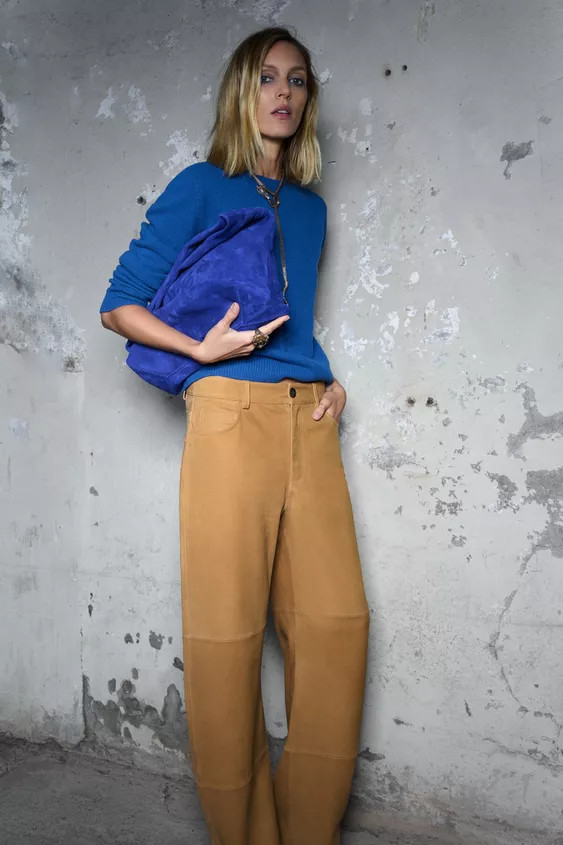 CASHMERE AND WOOL BASIC SWEATER | Zara UK