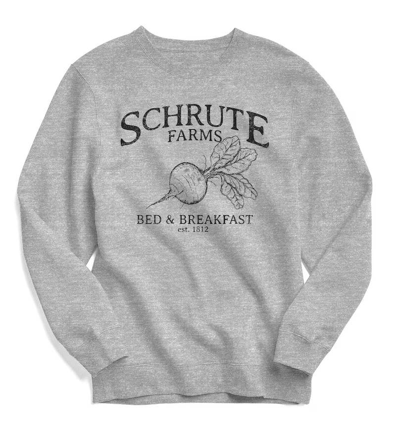 Schrute Farms Sweatshirt, the Office Sweatshirt, the Office Shirt, Schrute Farms Shirt, the Offic... | Etsy (US)