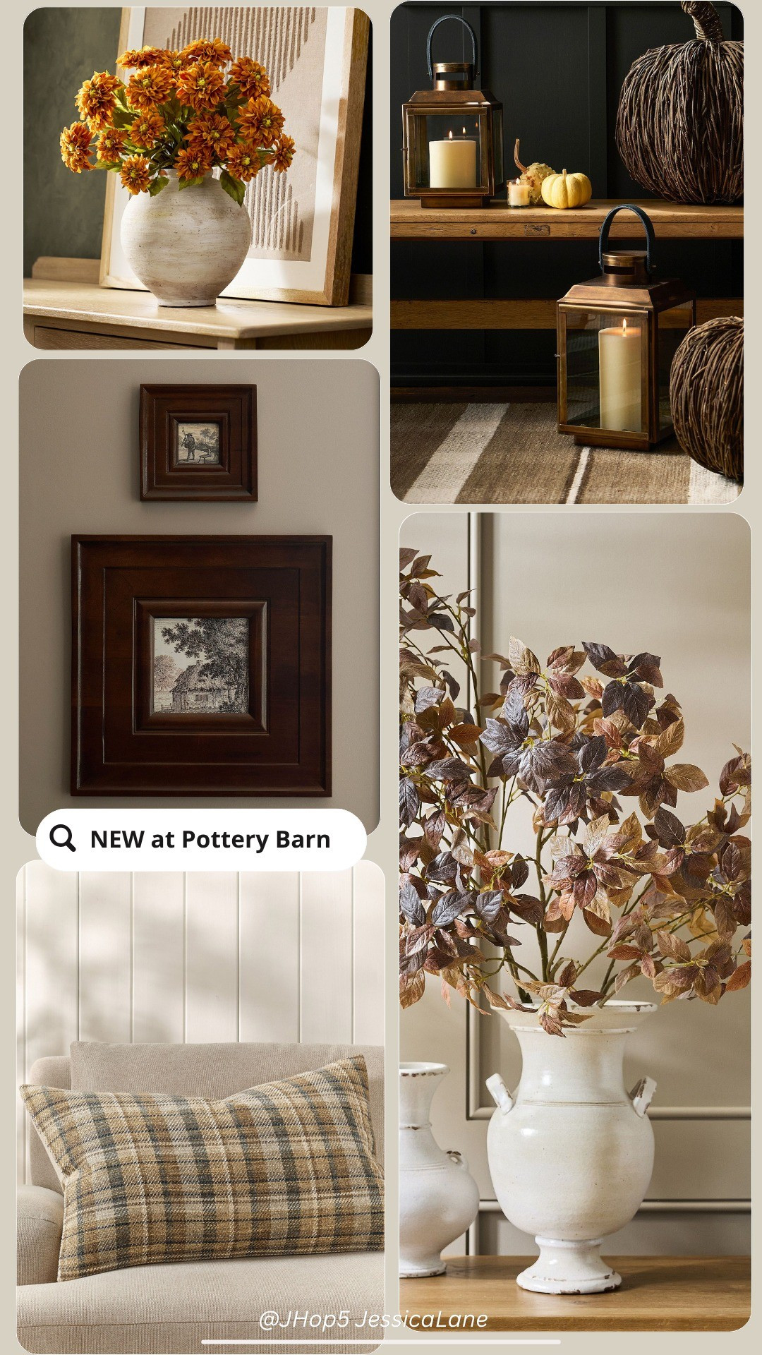 Fresh fall arrivals from Pottery Barn featuring rich wood accents, warm plaid textures, and seasonal foliage to elevate your space.#potterybarn #falldecor #neutraldecor #cozyhome

#LTKSeasonal #LTKHome