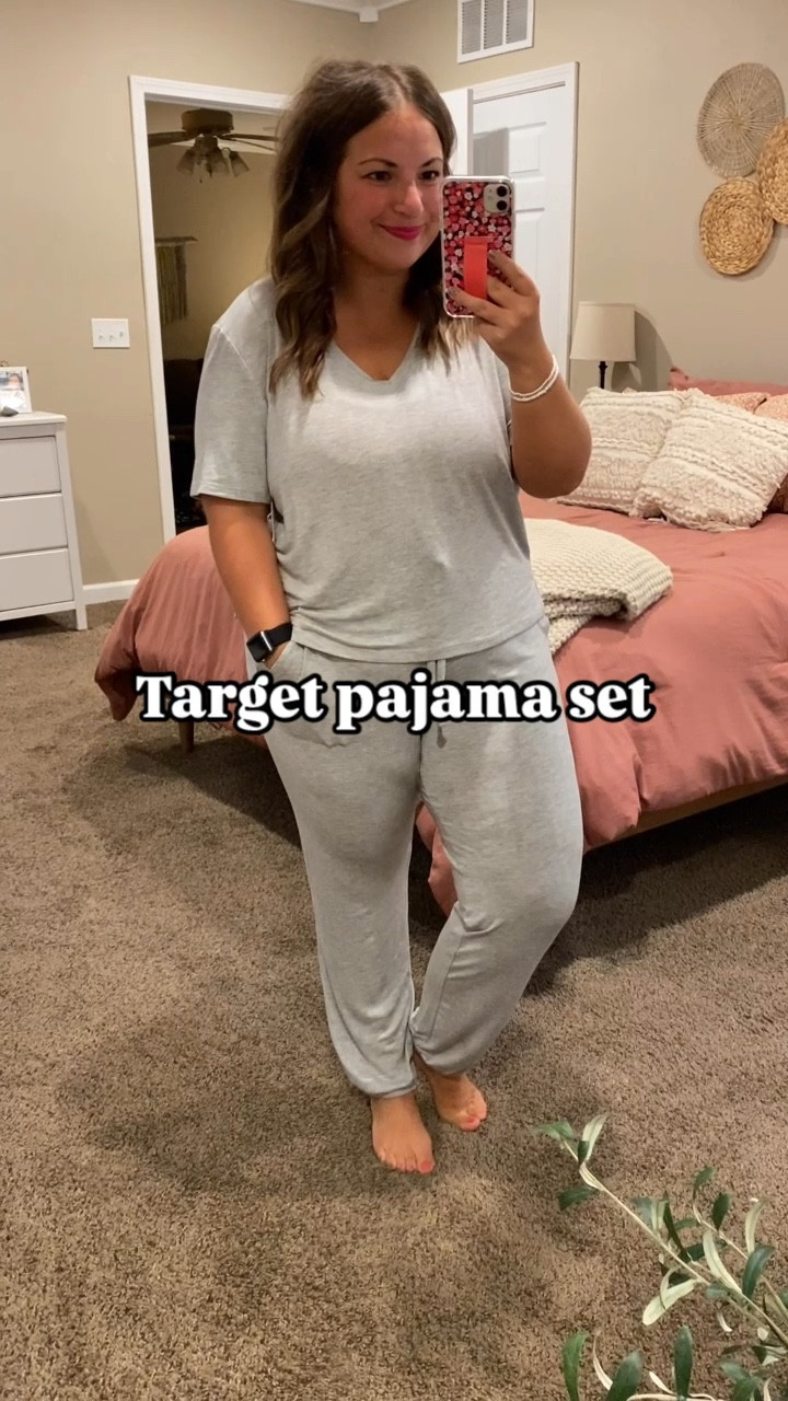 This Target pj set is straight butter. OBSESSED!

set: fits true to size // wearing a large

#LTKFindsUnder100 #LTKStyleTip #LTKFindsUnder50