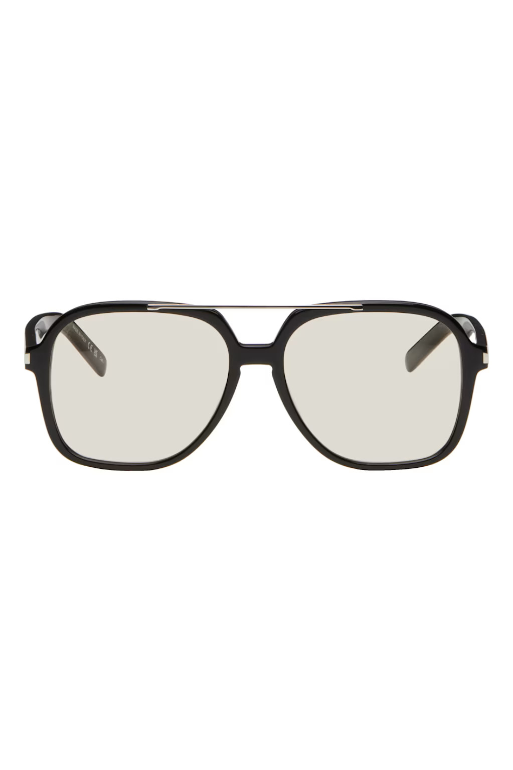 Black SL 545 Glasses | SSENSE