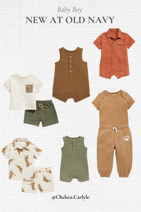 Summer new arrivals for baby boys at Old Navy ☀️

| boy clothes | newborn | baby clothes | summer boy clothes | baby rompers |


#LTKbaby #LTKunder50 #LTKfamily