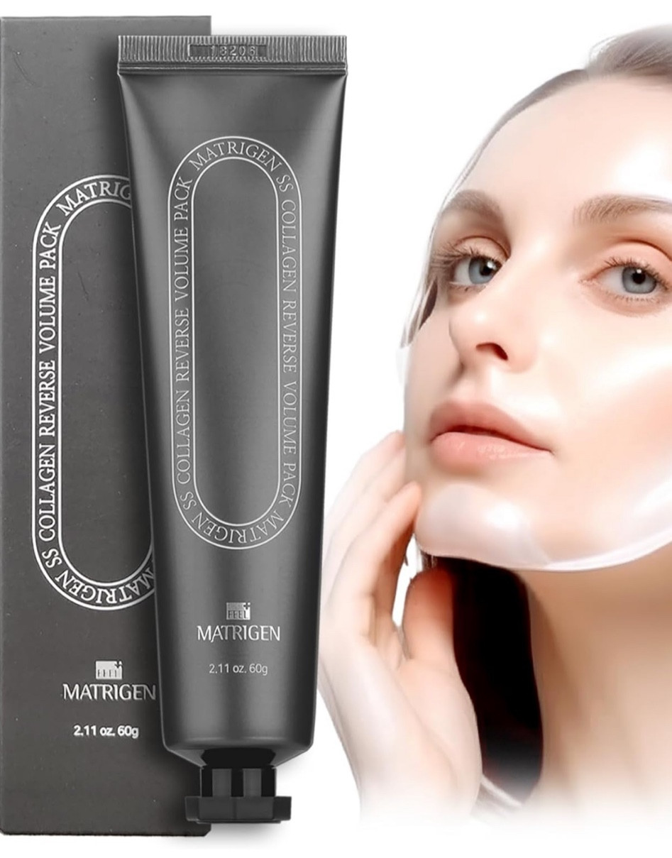 Collagen mask

 Collagen Reverse Film Volume Peel Off Face Mask Pack, Hydrolyzed Collagen 380 Dalton Anti Aging Wrinkles Plumping Dark Circles Hypoallergenic, K-beauty Sleeping Mask