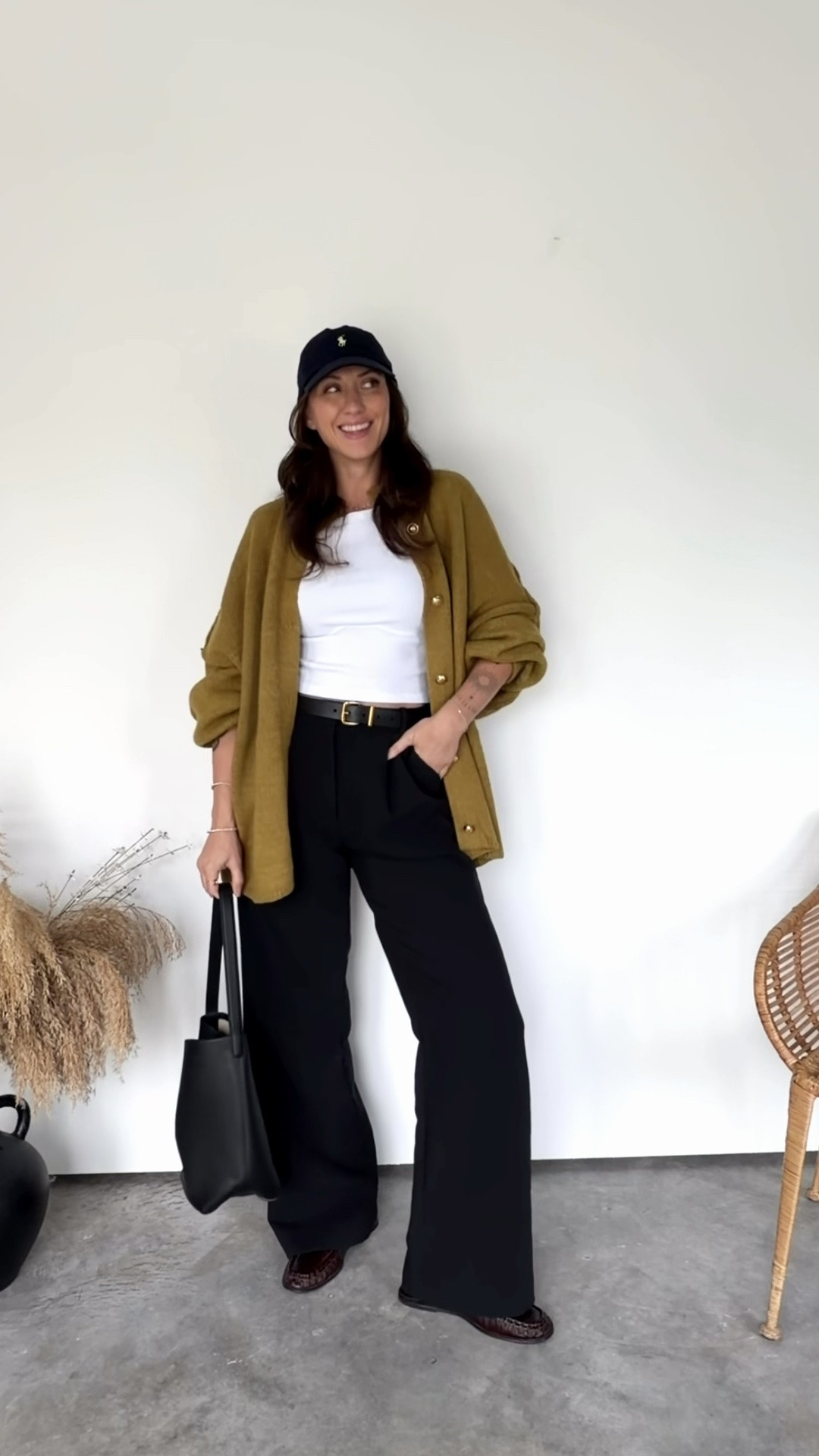 Wearing small tops and 27” long trousers

#LTKOver40 #LTKSeasonal #LTKootd